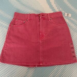GAP denim mini skirt